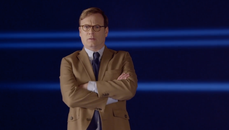Forrest MacNeil (Andy Daly), nonplussed (Comedy Central)